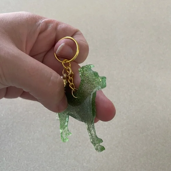 **SPECIAL DEAL** Handmade Pitbull Keychain -Please read description - Picture 3 of 3